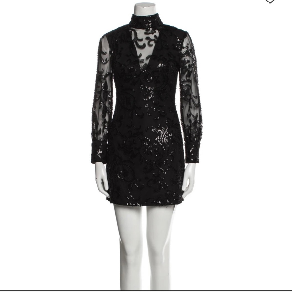Sequin Alexis dress with a stunning back! Only worn once. Excellent condition.